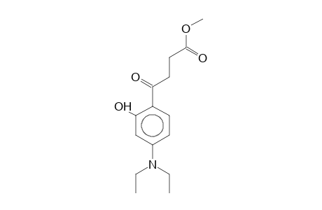 4-(4-Diethylamino-2-hydroxyphenyl)-4-oxobutyric acid, methyl ester