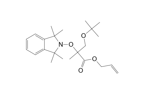 ALLYL-3-TERT.-BUTOXY-2-METHYL-2-(1,1,3,3-TETRAMETHYLISOINDOLIN-2-YLOXY)-PROPENOATE