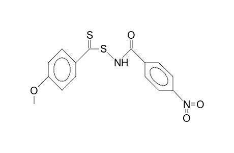 S-(4-Methoxy-thiobenzoyl)-N-(4-nitro-benzoyl)-thiohydroxylamine