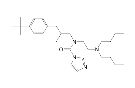 1H-Imidazole-1-carboxamide, N-[2-(dibutylamino)ethyl]-N-[3-[4-(1,1-dimethylethyl)phenyl]-2-methylpropyl]-