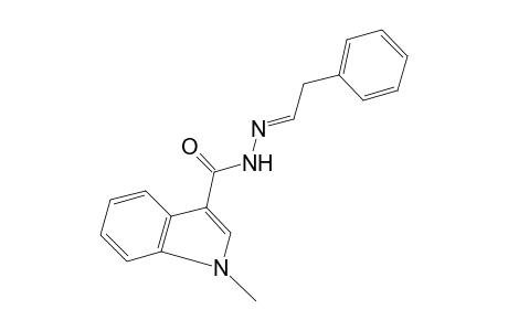 1-METHYLINDOLE-3-CARBOXYLIC ACID, PHENETHYLIDENEHYDRAZIDE
