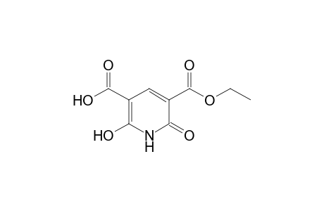 1,2-dihydro-6-hydroxy-2-oxo-3,5-pyridinedicarboxylic acid, 3-ethyl ester