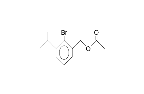 Benzenemethanol, 2-bromo-3-(1-methylethyl)-, acetate