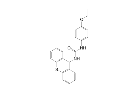 1-(p-ETHOXYPHENYL)-3-(THIOXANTHEN-9-YL)UREA