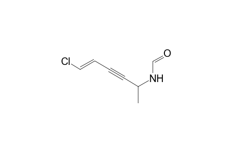 N-(6'-(Chlorohex-5'-en-3'-yn-2'-yl)formamide
