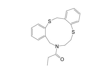 8-Propionyl-6,7-dihydro-9H,15H-5,14-dithia-8-azadibenzo[a,e]cycloundecene