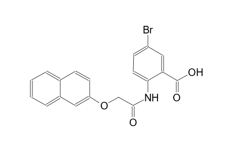 5-Bromanyl-2-(2-naphthalen-2-yloxyethanoylamino)benzoic acid