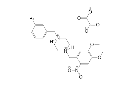 1-(3-bromobenzyl)-4-(4,5-dimethoxy-2-nitrobenzyl)piperazinediium oxalate