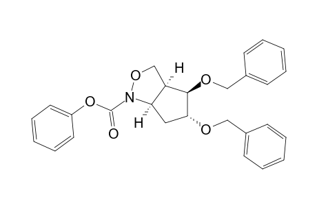 1H-Cyclopent[c]isoxazole, hexahydro-1-[2,3-O-(1-methylethylidene)-5-O-(triphenylmethyl)-.beta.- D-ribofuranosyl]-4,5-bis(phenylmethoxy)-, [3aS-(3a.alpha.,4.beta.,5.alpha.,6a.alpha.)]-
