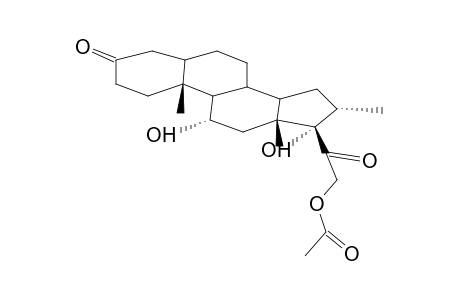 21-ACETOXY-11A,17A-DIHYDROXY-16A-METHYL-5A-PREGNA-3,20-DIONE