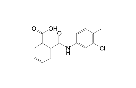 6-[(3-Chloro-4-methylanilino)carbonyl]-3-cyclohexene-1-carboxylic acid