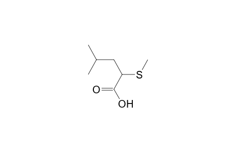 Pentanoic acid, 4-methyl-2-(methylthio)-