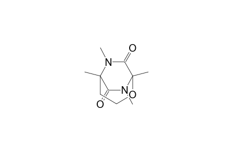 2-Oxa-6,8-diazabicyclo[3.2.2]nonane-7,9-dione, 1,5,6,8-tetramethyl-