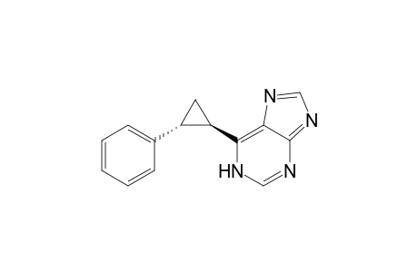6-(trans-2-Phenylcycloprop-1-yl)-1H-purine