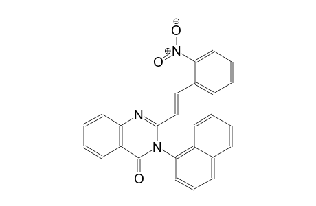 3-(1-naphthyl)-2-[(E)-2-(2-nitrophenyl)ethenyl]-4(3H)-quinazolinone