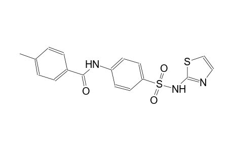 benzamide, 4-methyl-N-[4-[(2-thiazolylamino)sulfonyl]phenyl]-
