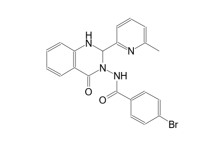 4-bromo-N-(2-(6-methyl-2-pyridinyl)-4-oxo-1,4-dihydro-3(2H)-quinazolinyl)benzamide