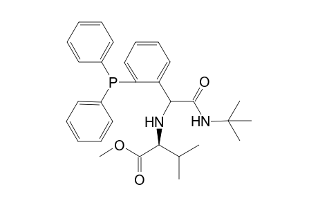 (2S)-2-[[2-(tert-butylamino)-1-(2-diphenylphosphinophenyl)-2-keto-ethyl]amino]-3-methyl-butyric acid methyl ester