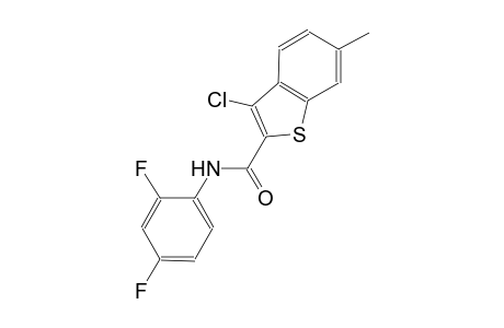 benzo[b]thiophene-2-carboxamide, 3-chloro-N-(2,4-difluorophenyl)-6-methyl-