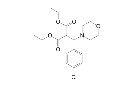 DIETHYL-2-[(4-CHLOROPHENYL)-(MORPHOLINO)-METHYL]-MALONATE