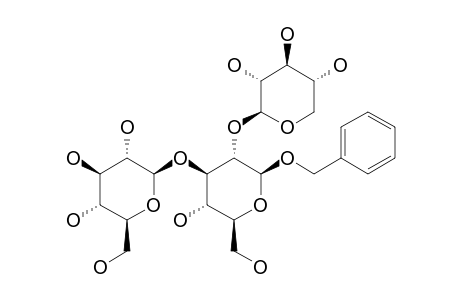 1-O-BENZYL-2-O-XYLOPYRANOSYL-3-O-GLUCOPYRANOSYL-GLUCOPYRANOSIDE