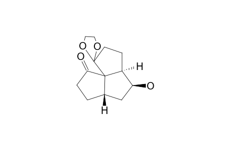 (4-HYDROXYHEXAHYDRO-2H-SPIRO-[CYCLOPENTA-[C]-PENTALENE-1,2'-[1,3]-DIOXOLAN]-8(3H)-ONE