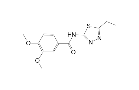 N-(5-ethyl-1,3,4-thiadiazol-2-yl)-3,4-dimethoxybenzamide
