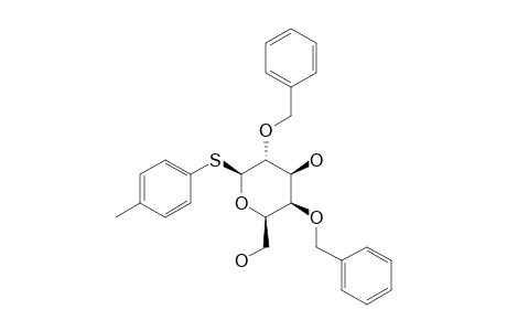 PARA-TOLYL-2,4-DI-O-BENZYL-1-THIO-BETA-D-GALACTOPYRANOSIDE