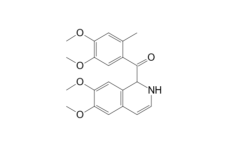 1-(2-Methyl-4,5-dimethoxybenzoyl)-6,7-dimethoxydihydroisoquinoline