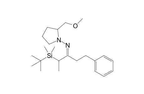 1-[2'-(t-Butyldimethylsilyl)-5'-phenylpent-3'-ylideneamino]-2-(methoxymethyl)pyrrolidine