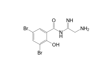 N-(3,5-Dibromosalicyloyl)amidine of aminoacetic acid