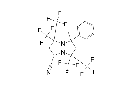 6-METHYL-6-PHENYL-4,4,8,8-TETRAKIS-(TRIFLUOROMETHYL)-1,5-DIAZABICYCLO-[3.3.0]-OCTANE-2-CARBONITRILE