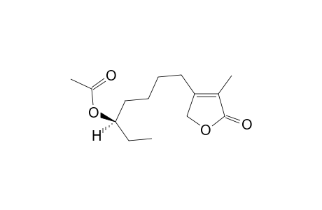 (R)-4-(5'-Acetoxyheptyl)-3-methyl-2,5-dihydrofuran-2-one