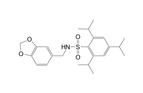 N-(1,3-benzodioxol-5-ylmethyl)-2,4,6-triisopropylbenzenesulfonamide