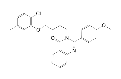 3-[4-(2-chloro-5-methylphenoxy)butyl]-2-(4-methoxyphenyl)-4(3H)-quinazolinone