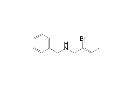 N-Benzyl-N-(2'-bromo-2'-buten-1'-yl)amine