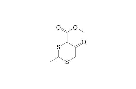 Methyl 2-methyl-5-oxo-1,3-dithiane-4-carboxylate