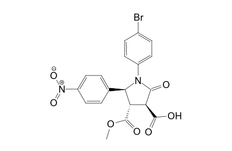 N-p-Bromophenyl-trans,trans-.alpha.-carboxyl-.beta.-methoxycarbonyl-.gamma.-p-Nitrophenyl-.gamma.-butyrolactam