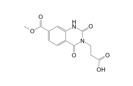 3-(7-(methoxycarbonyl)-2,4-dioxo-1,4-dihydro-3(2H)-quinazolinyl)propanoic acid