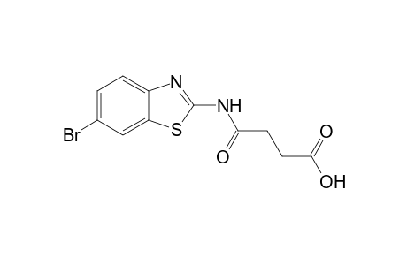 4-[(6-bromo-1,3-benzothiazol-2-yl)amino]-4-oxobutanoic acid