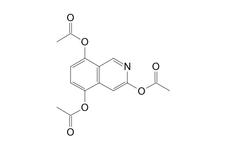 3,5,8-Triacetoxyisoquinoline