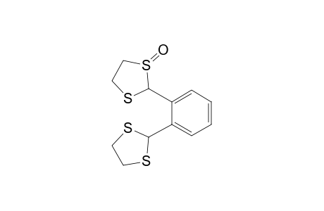 1,3-Dithiolane, 2-[2-(1,3-dithiolan-2-yl)phenyl]-, 1-oxide