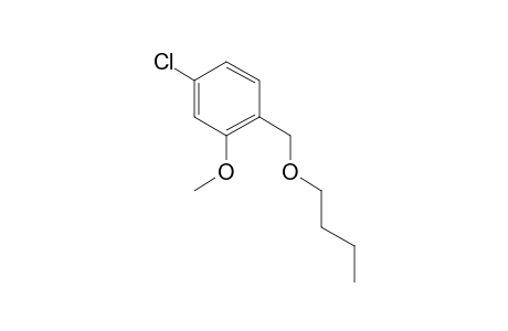 4-Chloro-2-methoxybenzyl alcohol, N-butyl ether