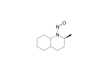 N-NITROSO-2-BETA-METHYL-TRANS-DECAHYDROQUINOLINE;MAJOR-CONFORMER