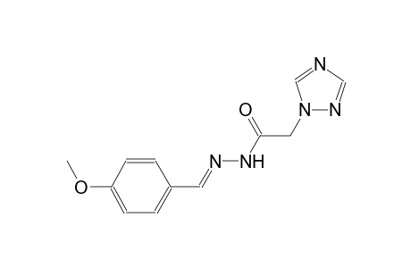 N'-[(E)-(4-methoxyphenyl)methylidene]-2-(1H-1,2,4-triazol-1-yl)acetohydrazide