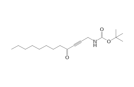 tert-Butyl 4-oxododec-2-ynylcarbamate