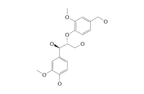 1-(4-HYDROXY-3-METHOXYPHENYL)-2-(4-HYDROXYMETHYL-2-METHOXYPHENOXY)-1,3-PROPANEDIOL;T