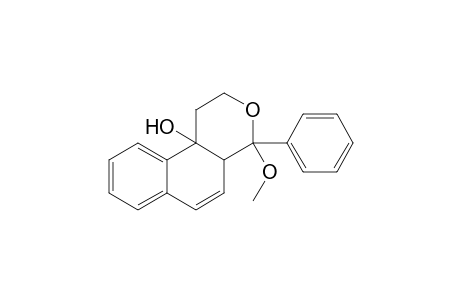 4-Methoxy-4-phenyl-1,2,4,4a-tetrahydro-10bH-benzo[f]isochromen-10b-ol