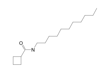 Cyclobutanecarboxamide, N-undecyl-