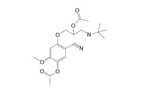 Bunitrolol-M (HO-methoxy-) 2AC